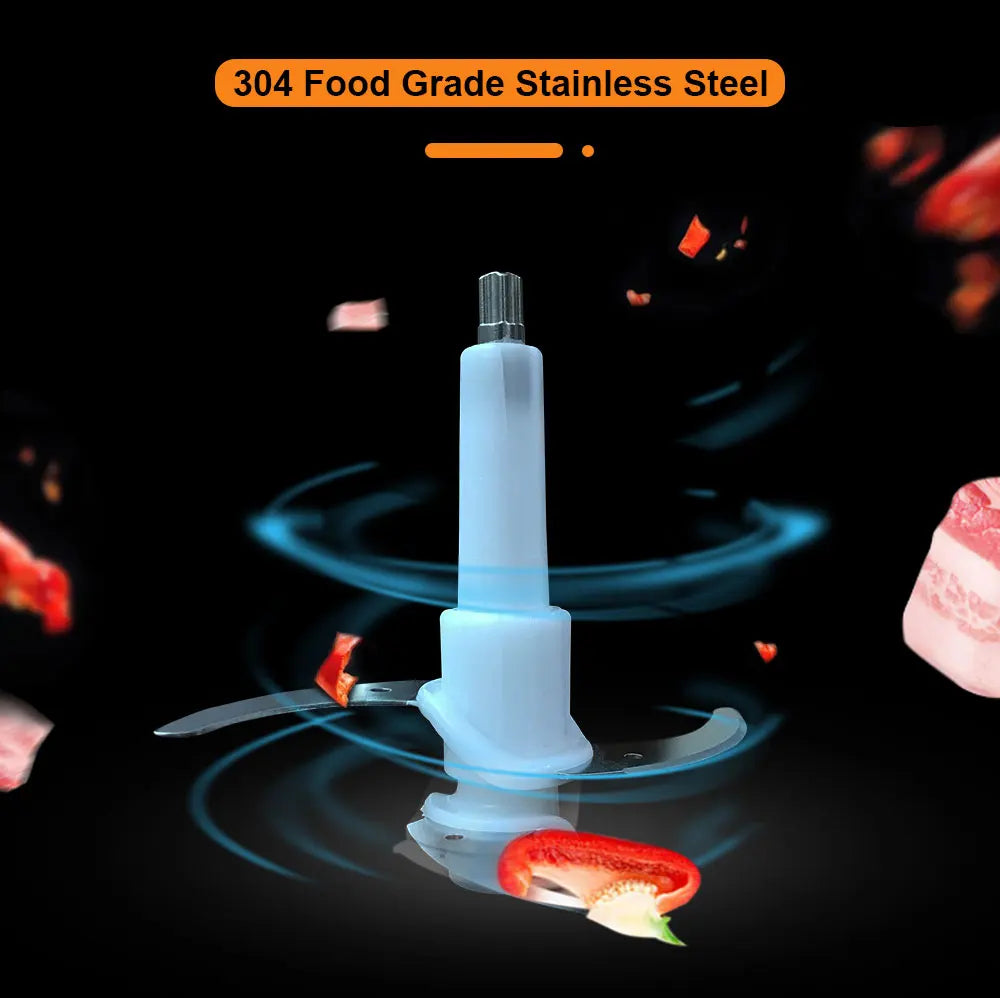 Chopper Stainless Steel Meat/Vegetable Grinder 2L & 3L Capacity Electric