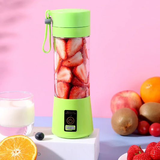 6 Blades Portable Juicer Bottle (Rechargeable)