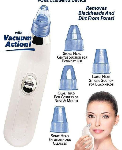 Derma suction Blackhead Remover Vacuum Acne Cleaner Black Spots Removal