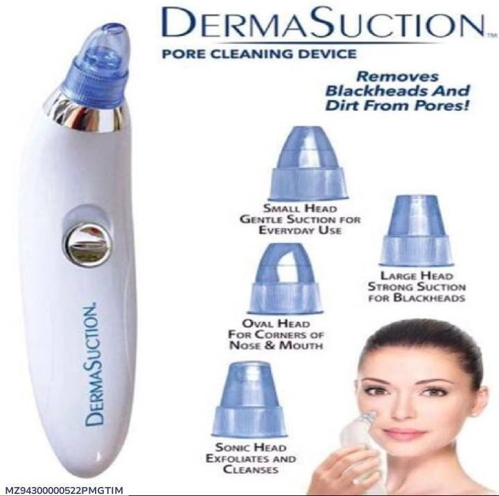 Derma suction Blackhead Remover Vacuum Acne Cleaner Black Spots Removal