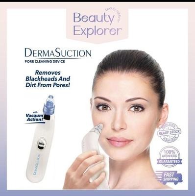 Derma suction Blackhead Remover Vacuum Acne Cleaner Black Spots Removal