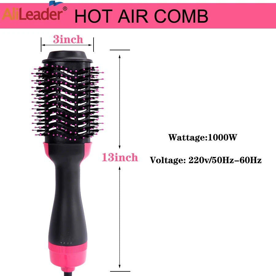 3 in 1 One Step Brush Hair Dryer Straightener Curler Volumizer