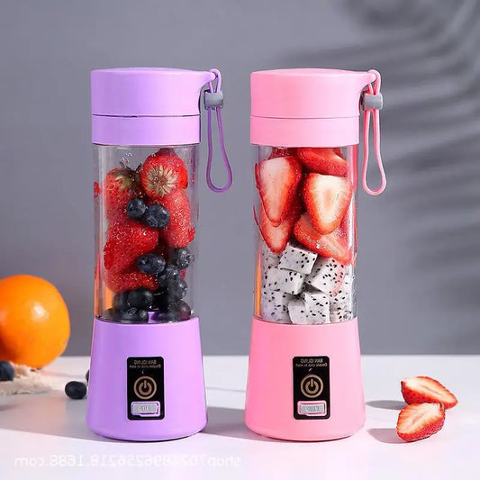 6 Blades Portable Juicer Bottle (Rechargeable)