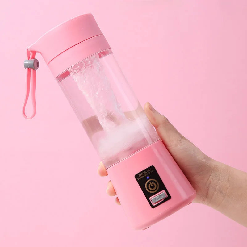 6 Blades Portable Juicer Bottle (Rechargeable)