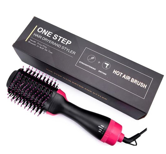 3 in 1 One Step Brush Hair Dryer Straightener Curler Volumizer